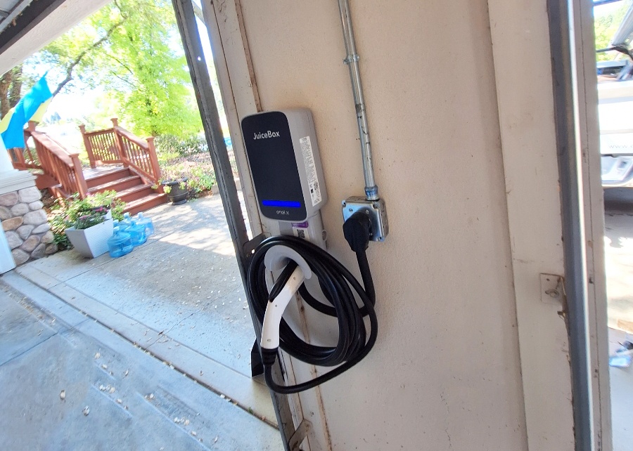 EV charging station at home from Excite Energy