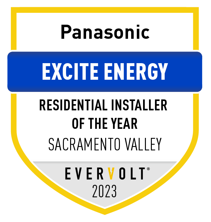 Excite Energy Panasonic residential installer of the year 2023